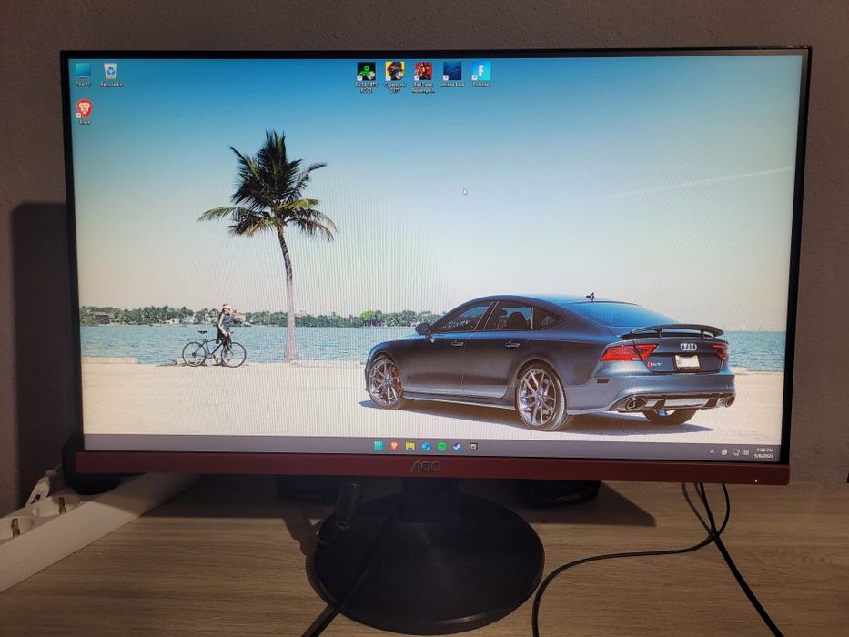 Monitor AOC 24.5" FrameLess Full HD gaming
