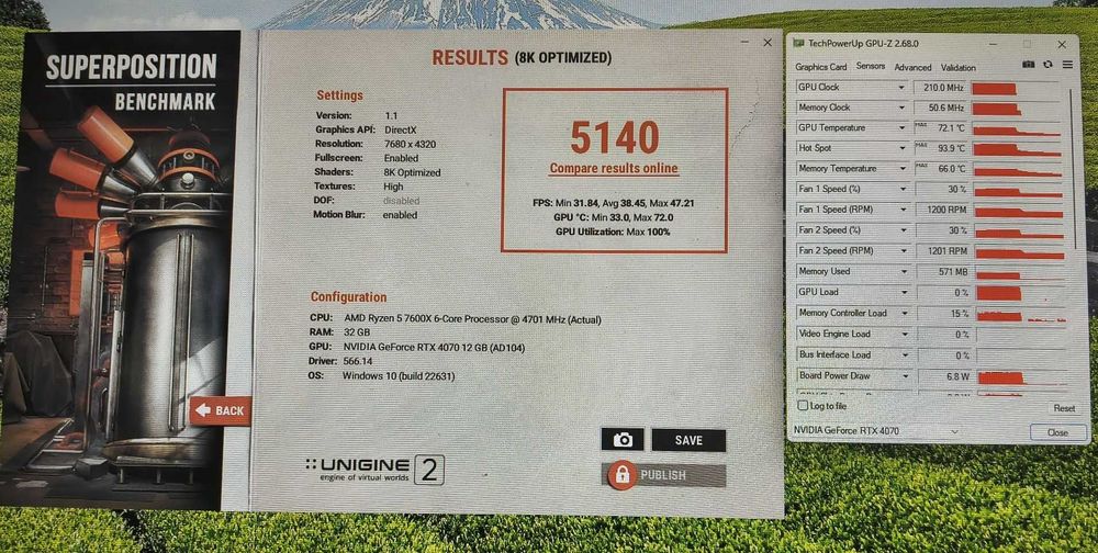 vand placa video rtx 4070 12gb gddr6 192 biti full box la cutie