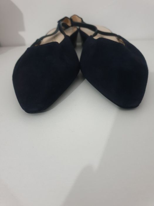 Saboti balerini bleumarini noi peter kaiser 37.5 impecabili piele