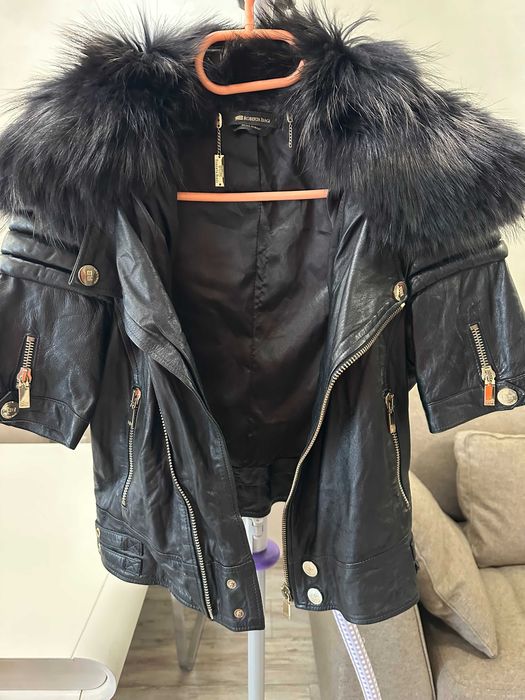 Яке естествена кожа и естествен косъм ROBERTA BIAGI