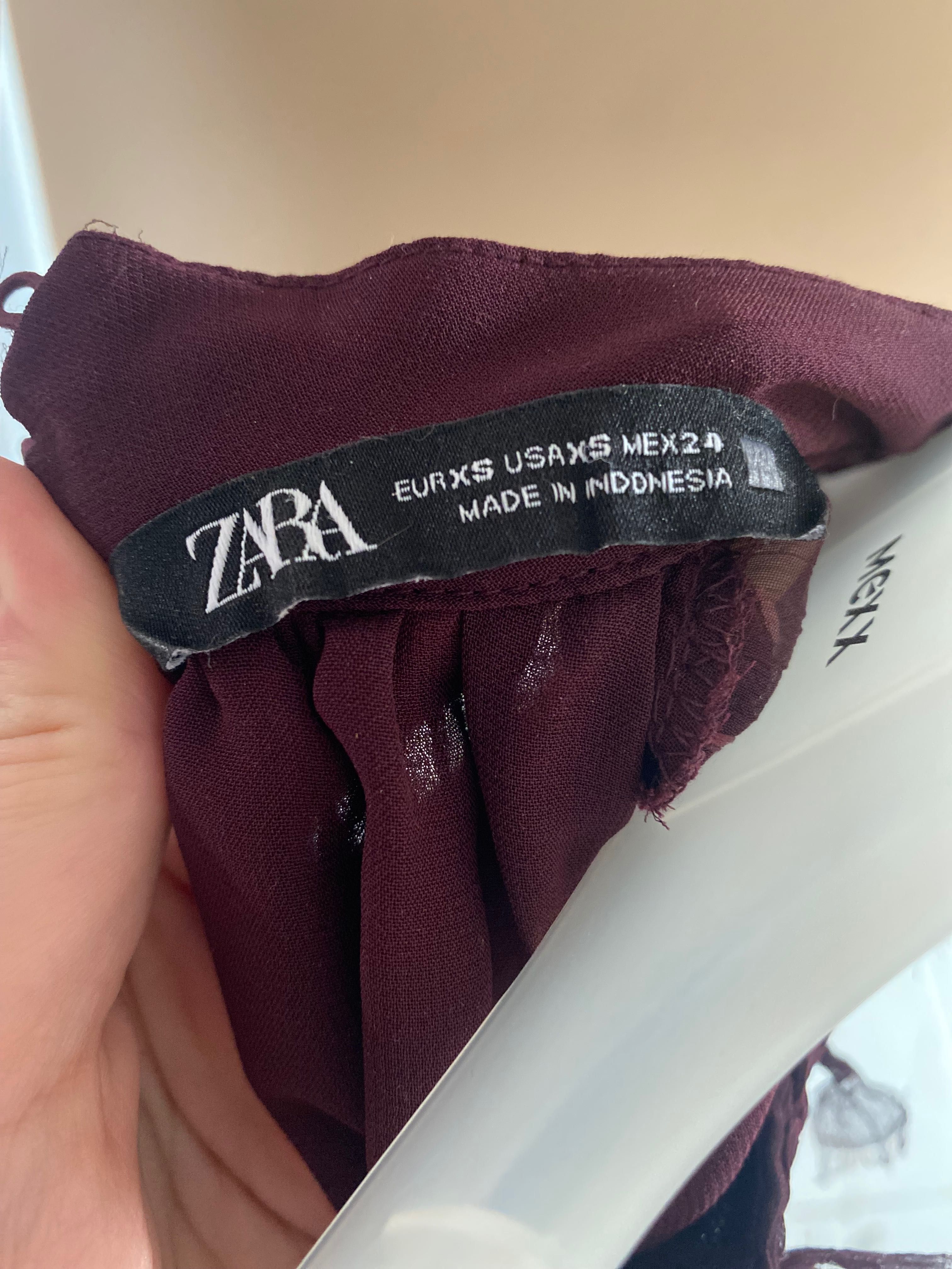 Ефектна блуза ZARA
