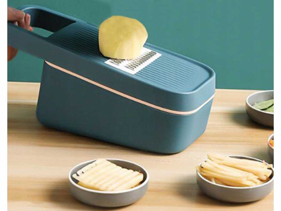 Razatoare multifunctionala cu 5 cutite interschimbabile din inox