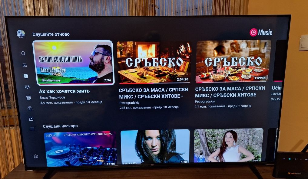 Телевизор TCL андроид