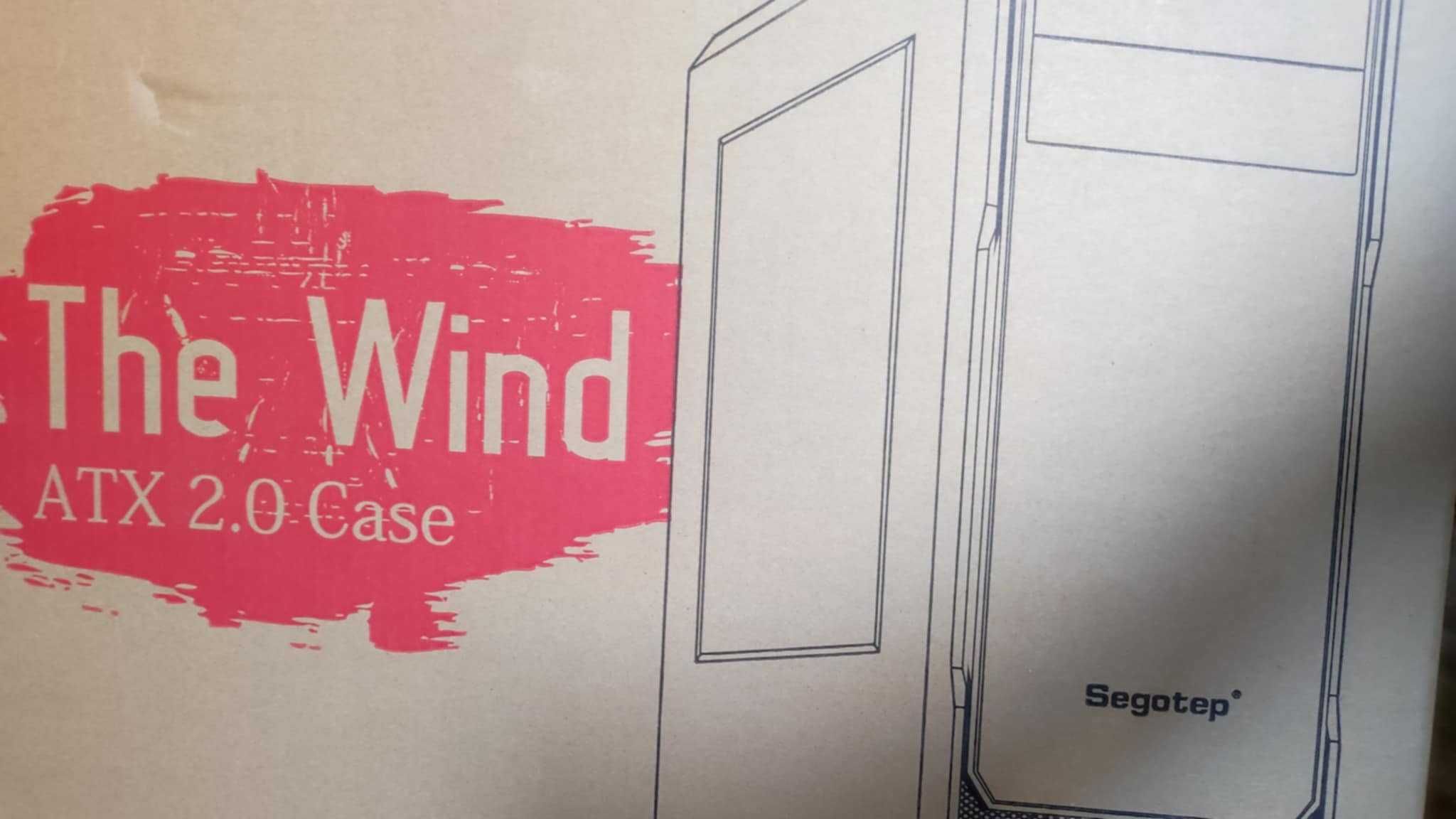 Carcasa Segotep The Wind Black - Cutie Originala, Nedesfacut.