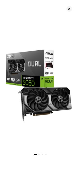 Vand schimb placa video Asus RTX 5060 8Gb GDDR7 Nou sigilat