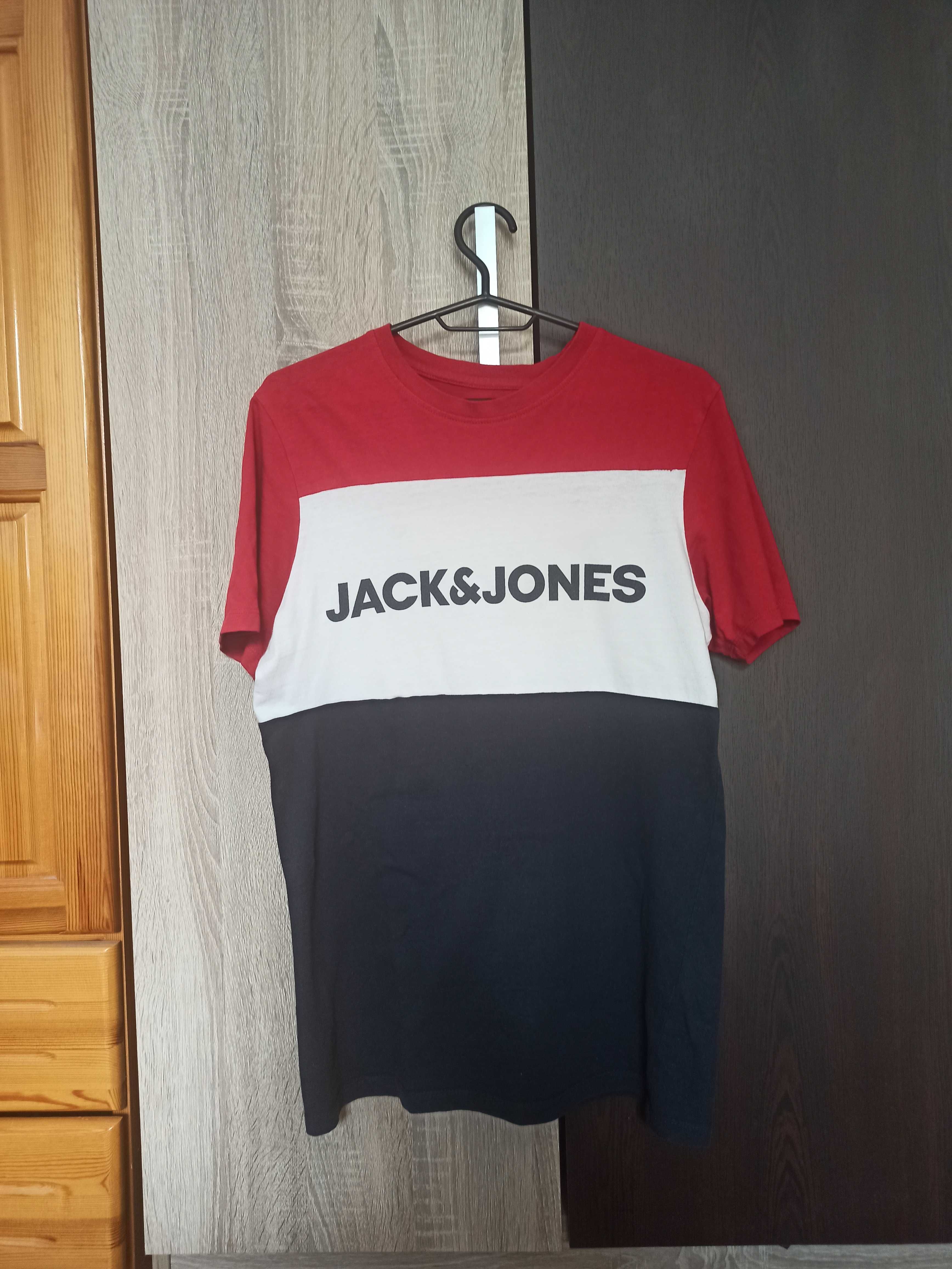 Мъжка тениска  Jack and Jones, размер S, цветна