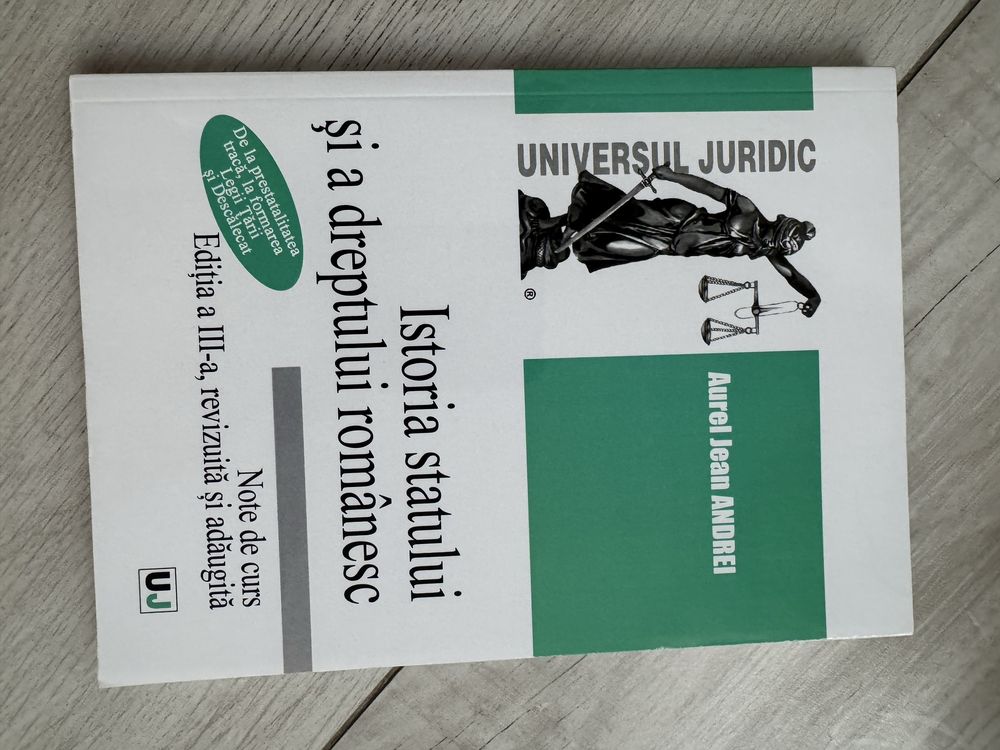 Carti facultatea de drept anul 1