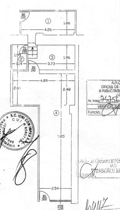 Exclusivitate! Ultracentral, Spatiu 48mp, Cuza Voda nr. 1, 1850e/luna
