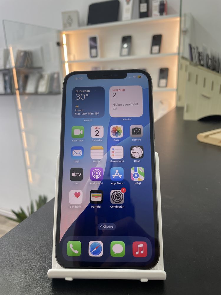 MAGAZIN: iPhone 12 Pro Max, Baterie 100%, 256 GB, GARANTIE