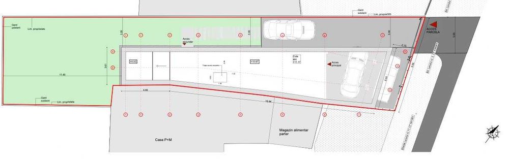 De vanzare teren 312 mp AC P+2 City Mall piata Flavia Timisoara