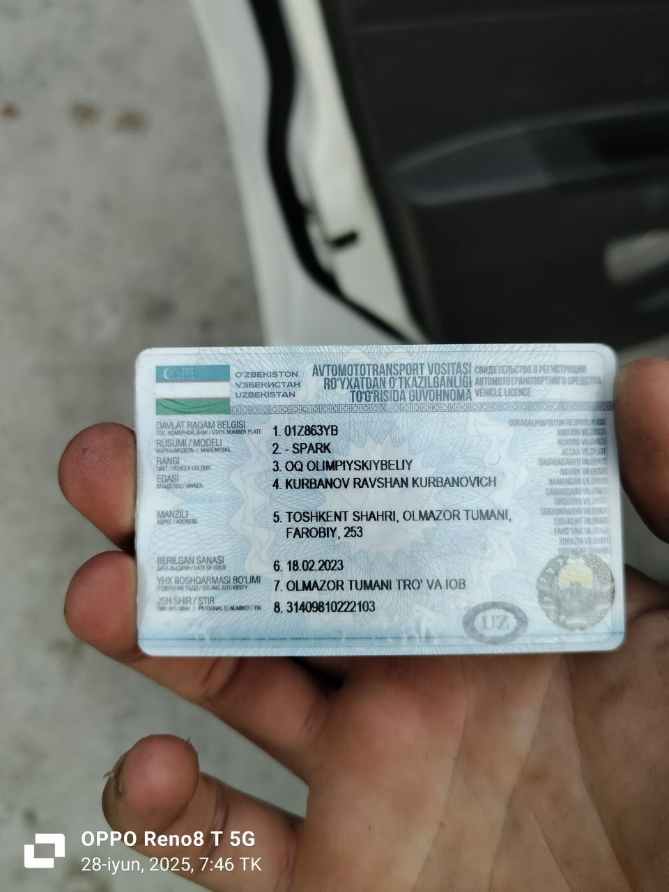 Minishka tayor moshina  srochna sotiladi mayda chuda miyatina bor