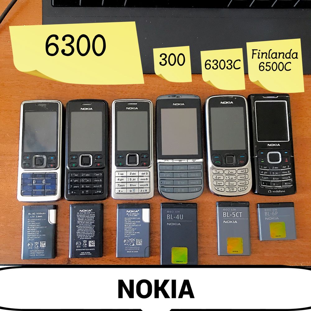 Colectie Nokia Vintage  6300 300 6303C 6500C