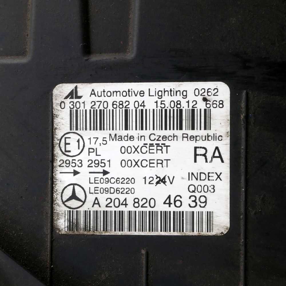 Десен ксенонов фар Mercedes-Benz C-Class 204 (W/S/C)  ID: 145440