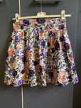 Fusta scurta cu betelie cu imprimeu flori H&M  marime 36
