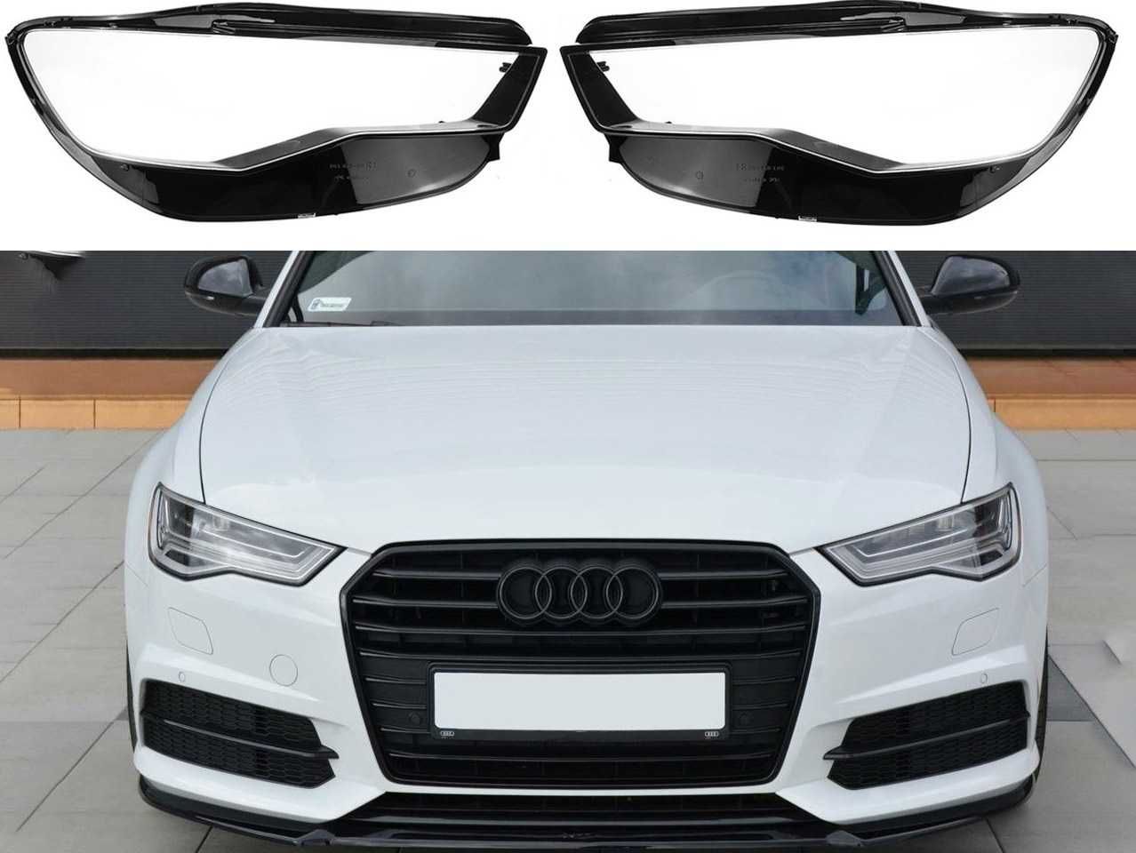 Стъкла за фарове (капаци) Audi A6 C7 16-17, Корпус за фар
