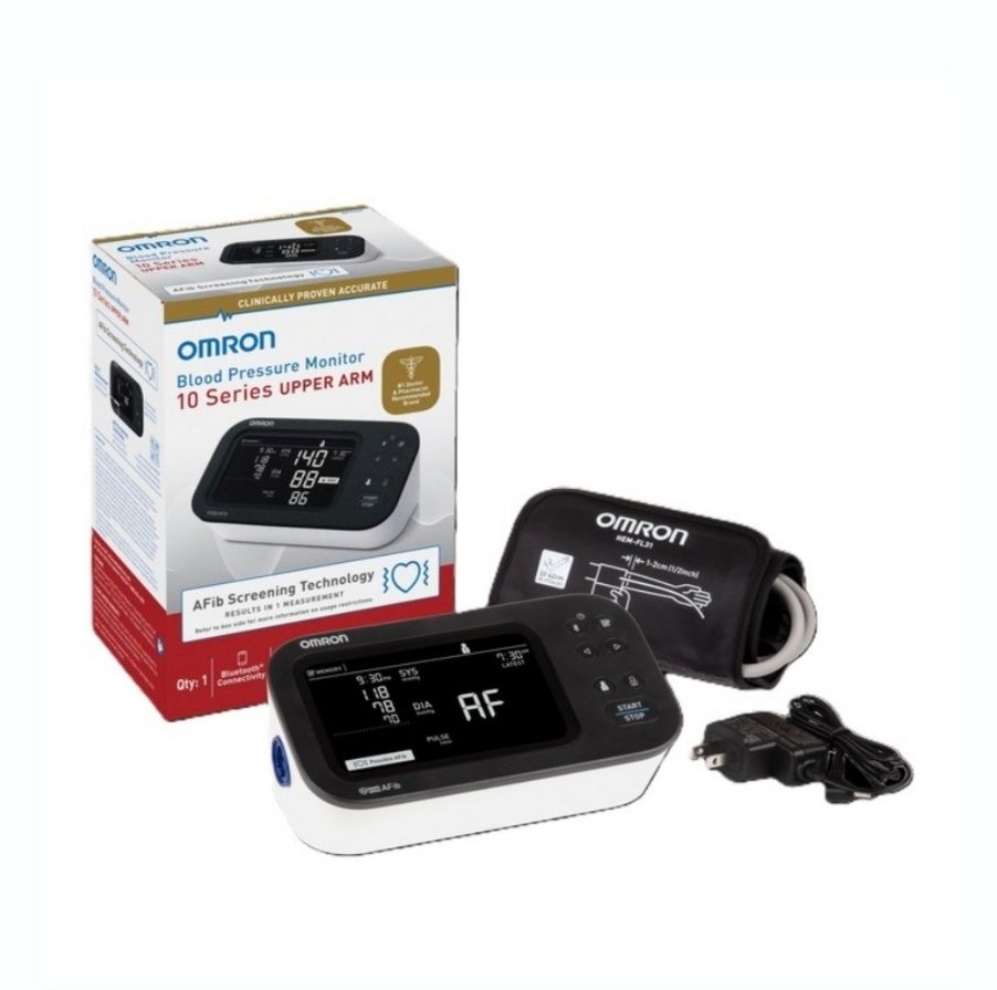 Omron 10 series из США Afib технология тонометр, омрон