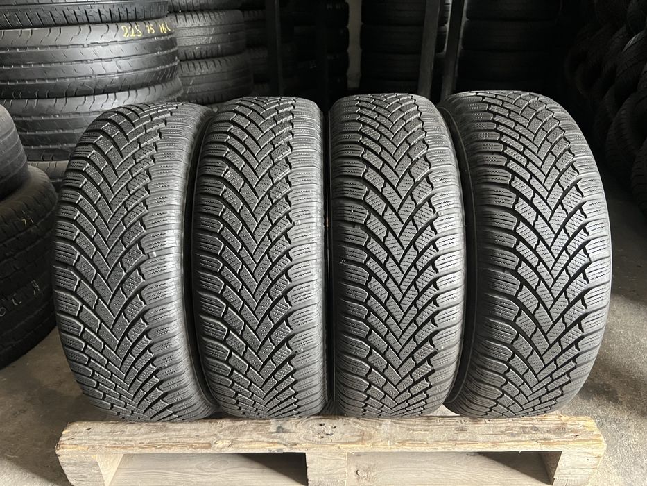 4 anvelope de iarna 205/55/16 Continental 7-7.5 mm!
