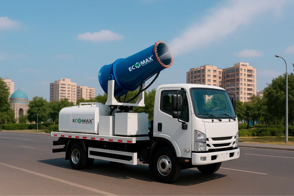 Распылительная установка Eco-dust разной мощности. Туманообразование