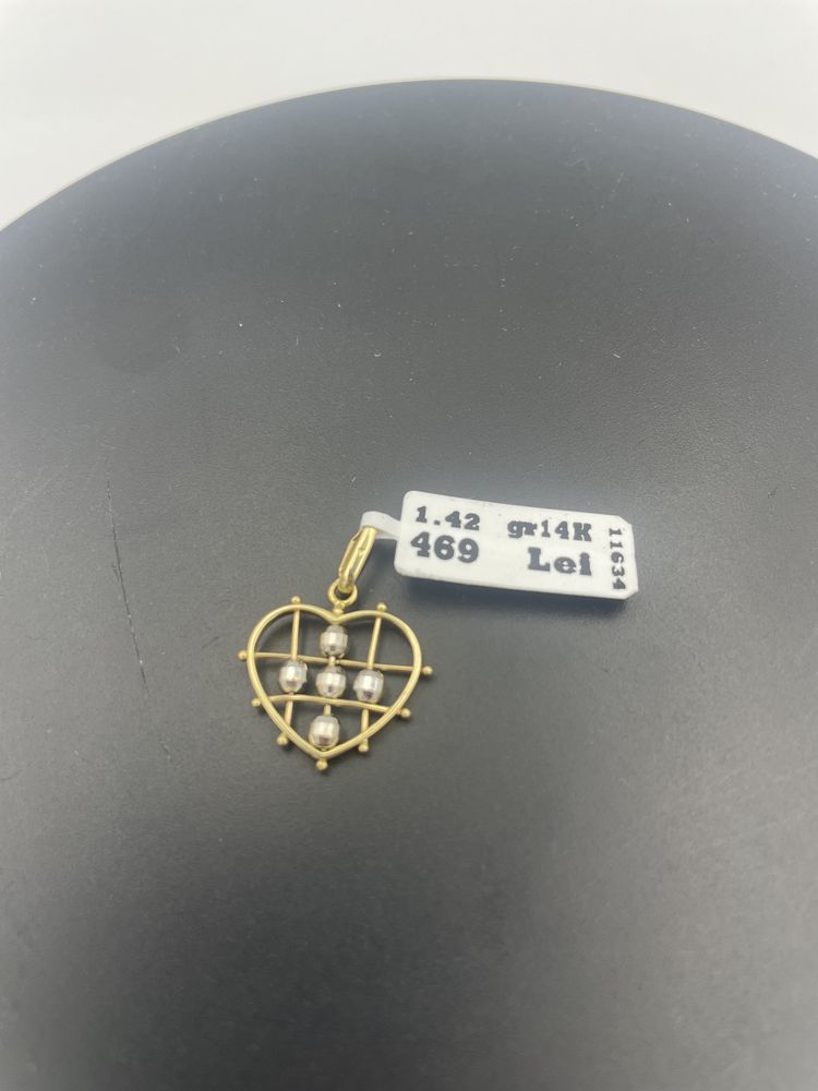 Pandantiv Aur 14 K 1.42 Gr #37696