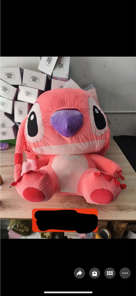 Плюшена играчка Стич. 110 см. Играчки за PinkDate