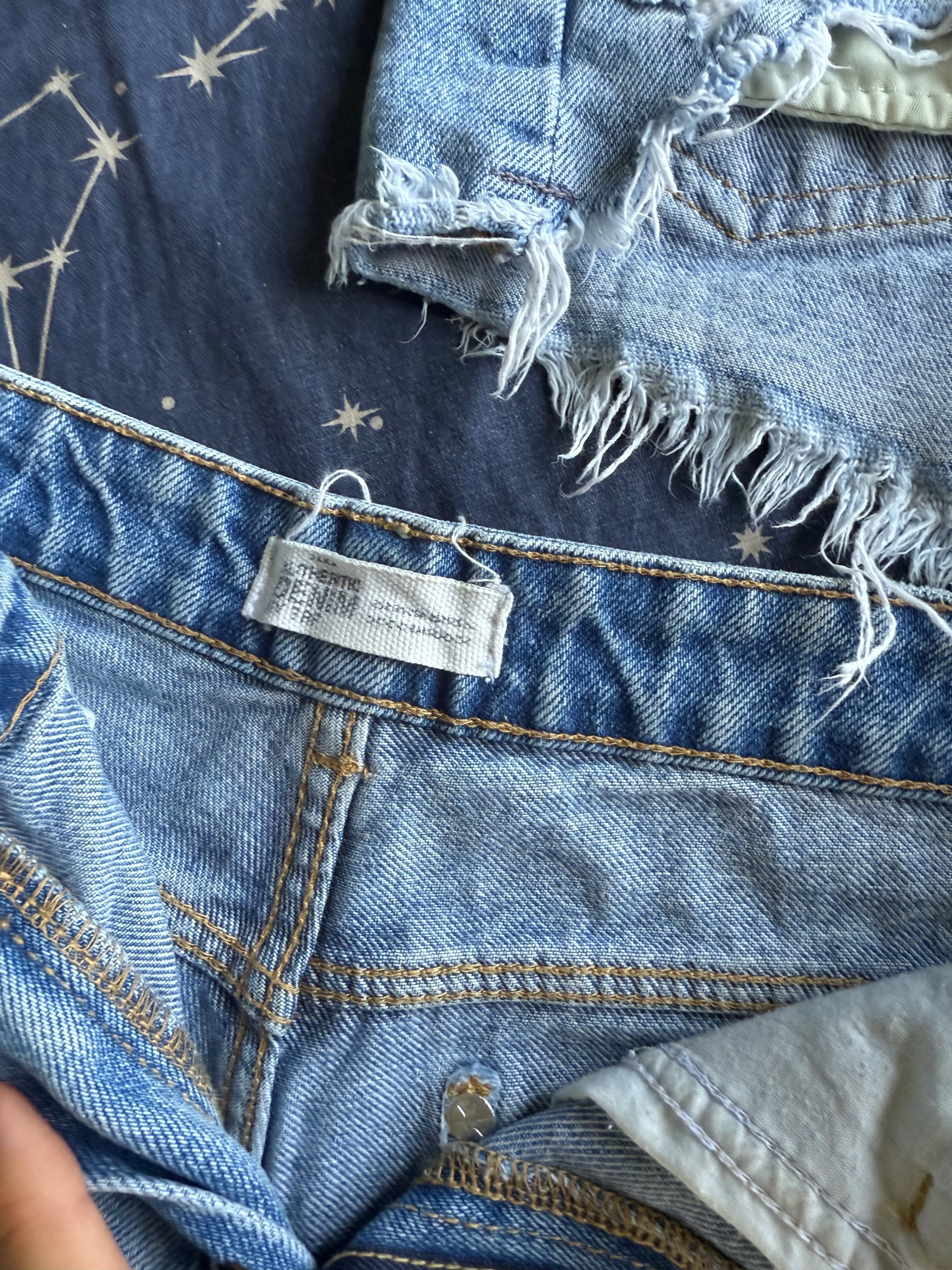 Къси дънкови панталонки ZARA