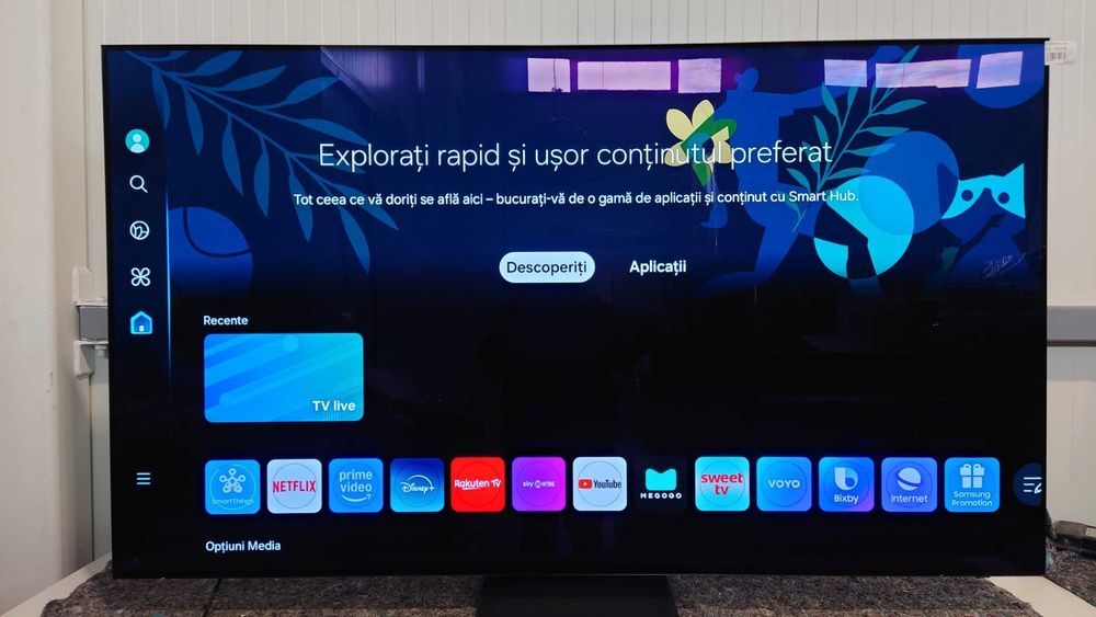 Televizor SAMSUNG OLED 77S90D, 195cm, Smart, 4K Ultra HD, 100Hz,2024