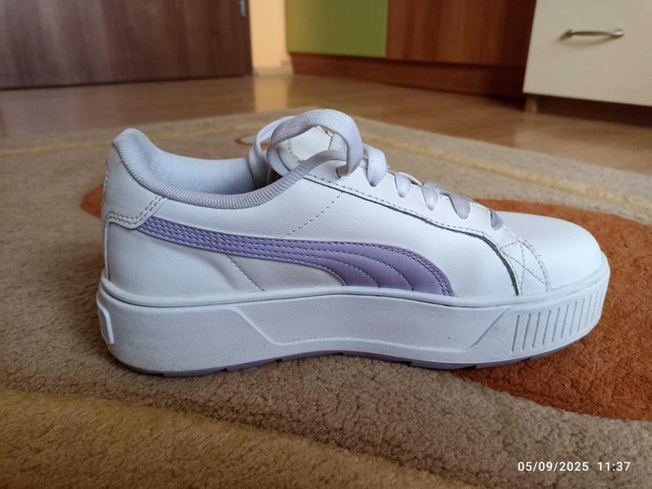 Дамски кожени сникърси PUMA Karmen L, EUR 39