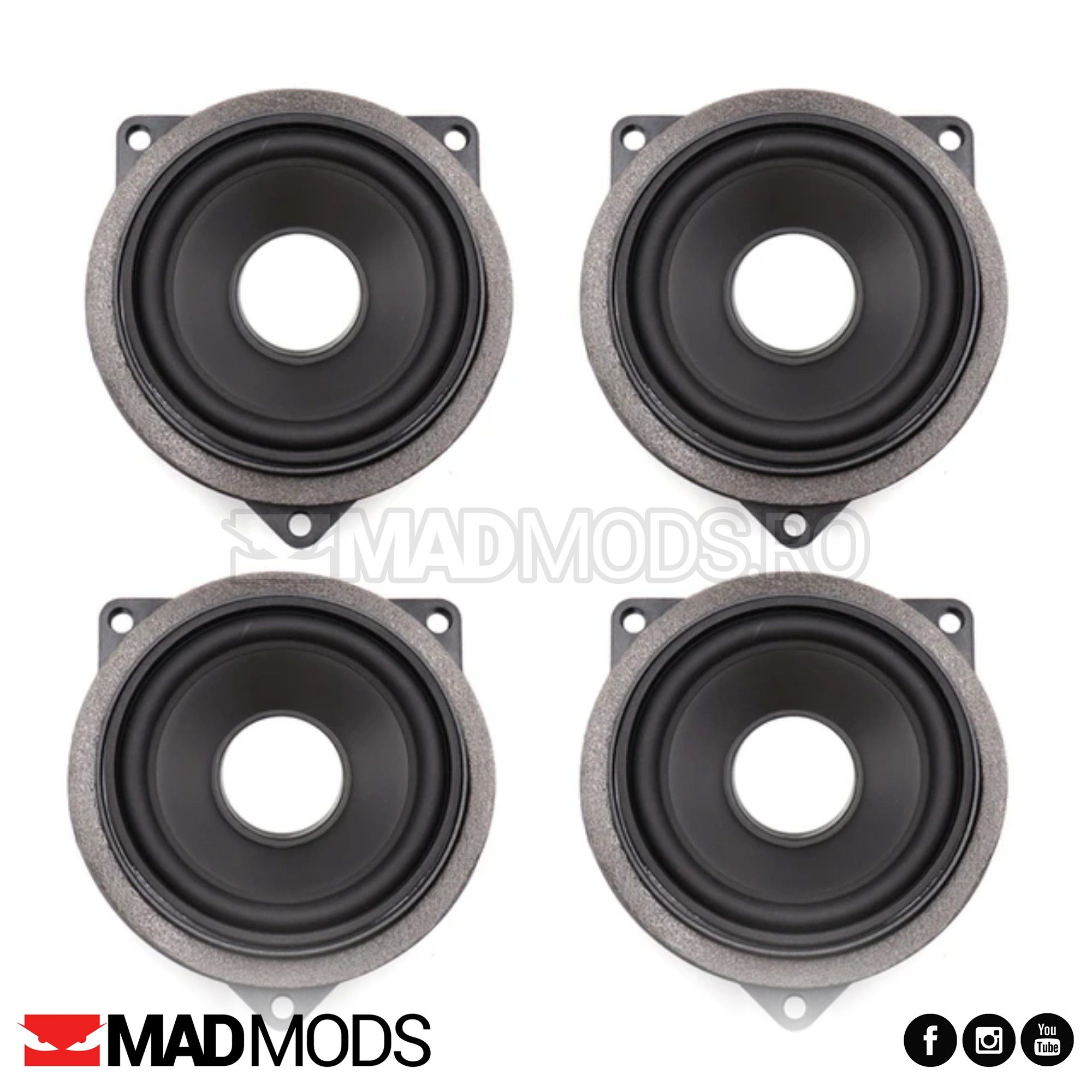 Boxe difuzoare portiera, Harman Kardon, 4.5″ 10cm BMW F06 F20 F30 F32