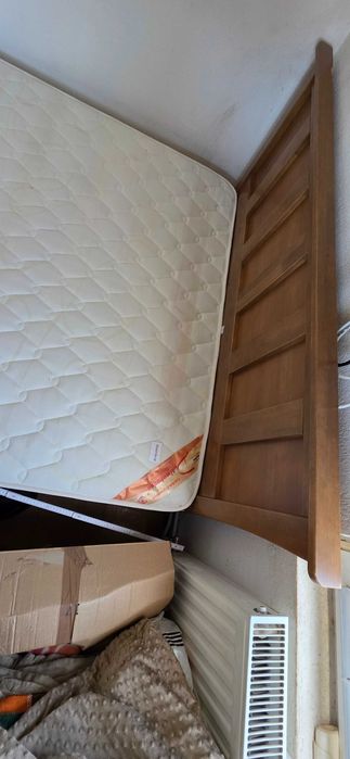 Спалня легло масивно дърво