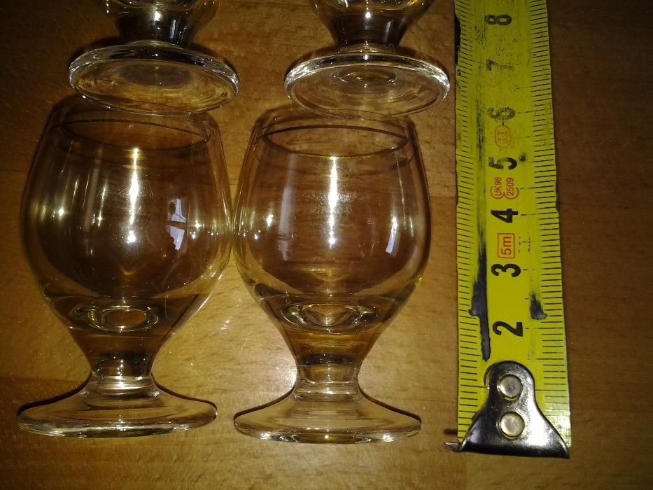 Set 4 Pahare sticla aperitiv 5 cm