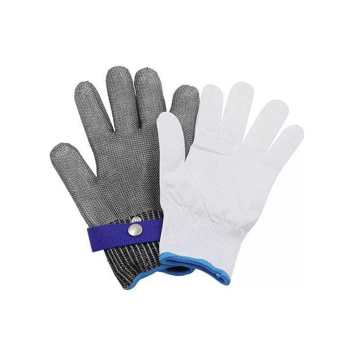 Set Profesional macelar 2 Cutite pentru dezosat + Manusa anti taiere