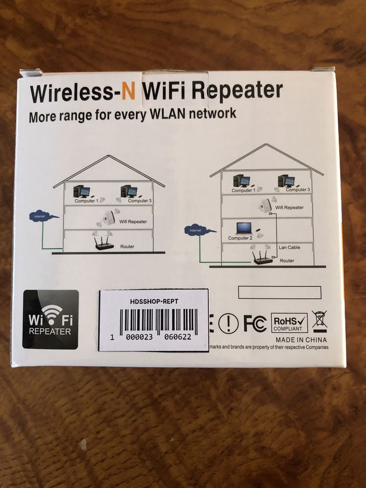 Wi Fi Repeater усилител сигнал