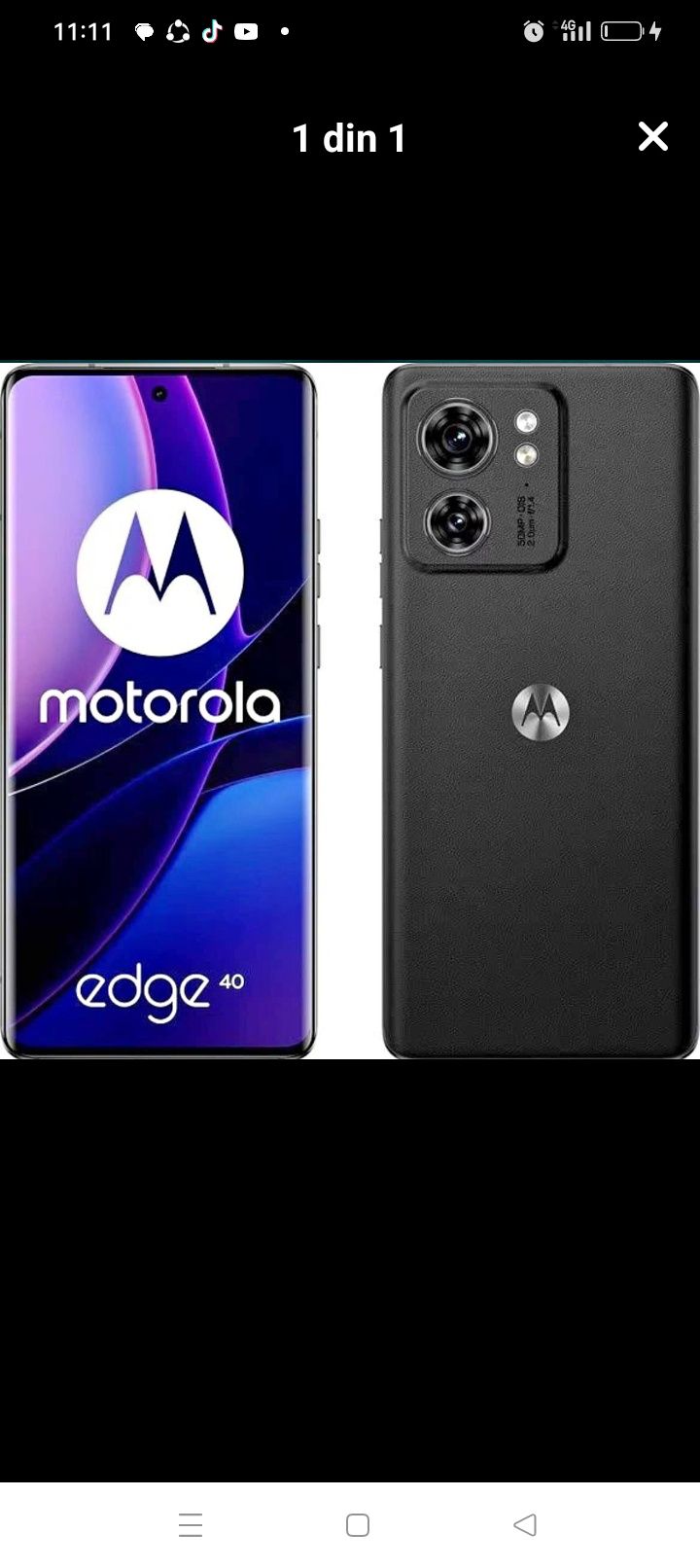 Telefon nou motorola