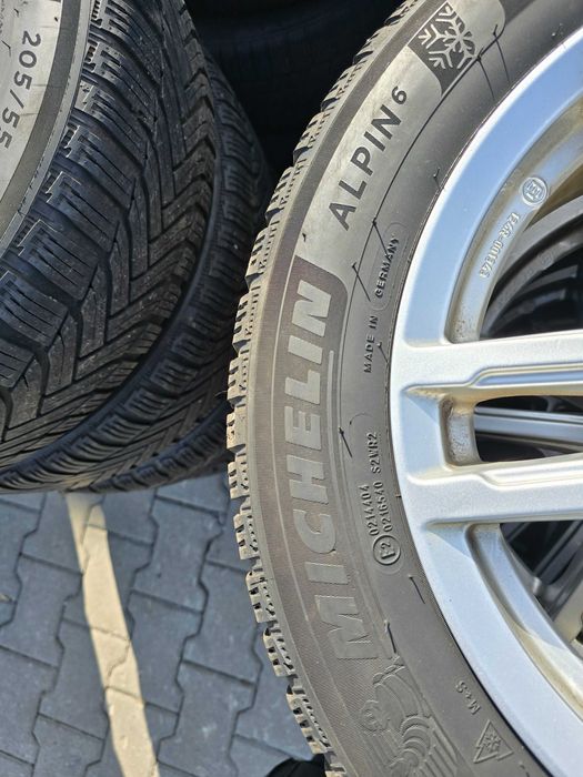 Jante VW Skoda Audi Anvelope iarna Michelin Alpin  205 55 R16 Iarna
