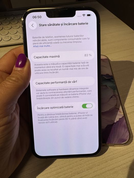 Iphone 13 Pro,128gb, gold,baterie 83%