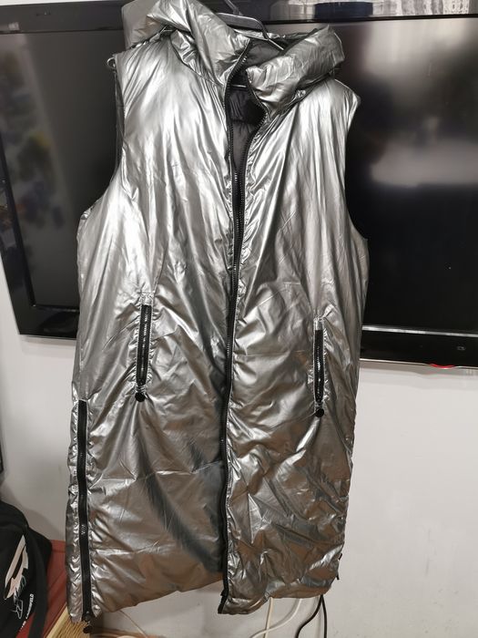 Черен двулицев елек