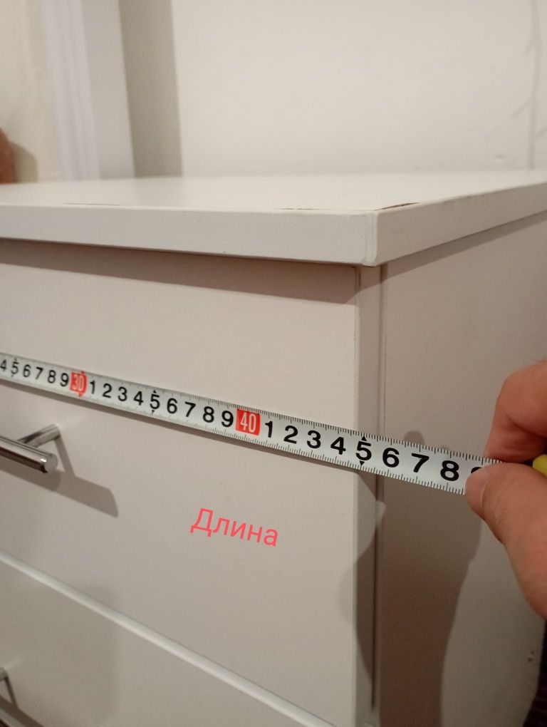 Тумба белый новый