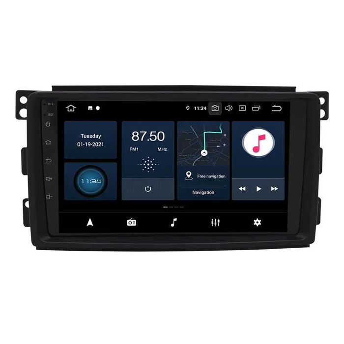 Navigatie Android 14 Smart 2006 - 2009 1/8 Gb Waze CarPlay + CAMERA