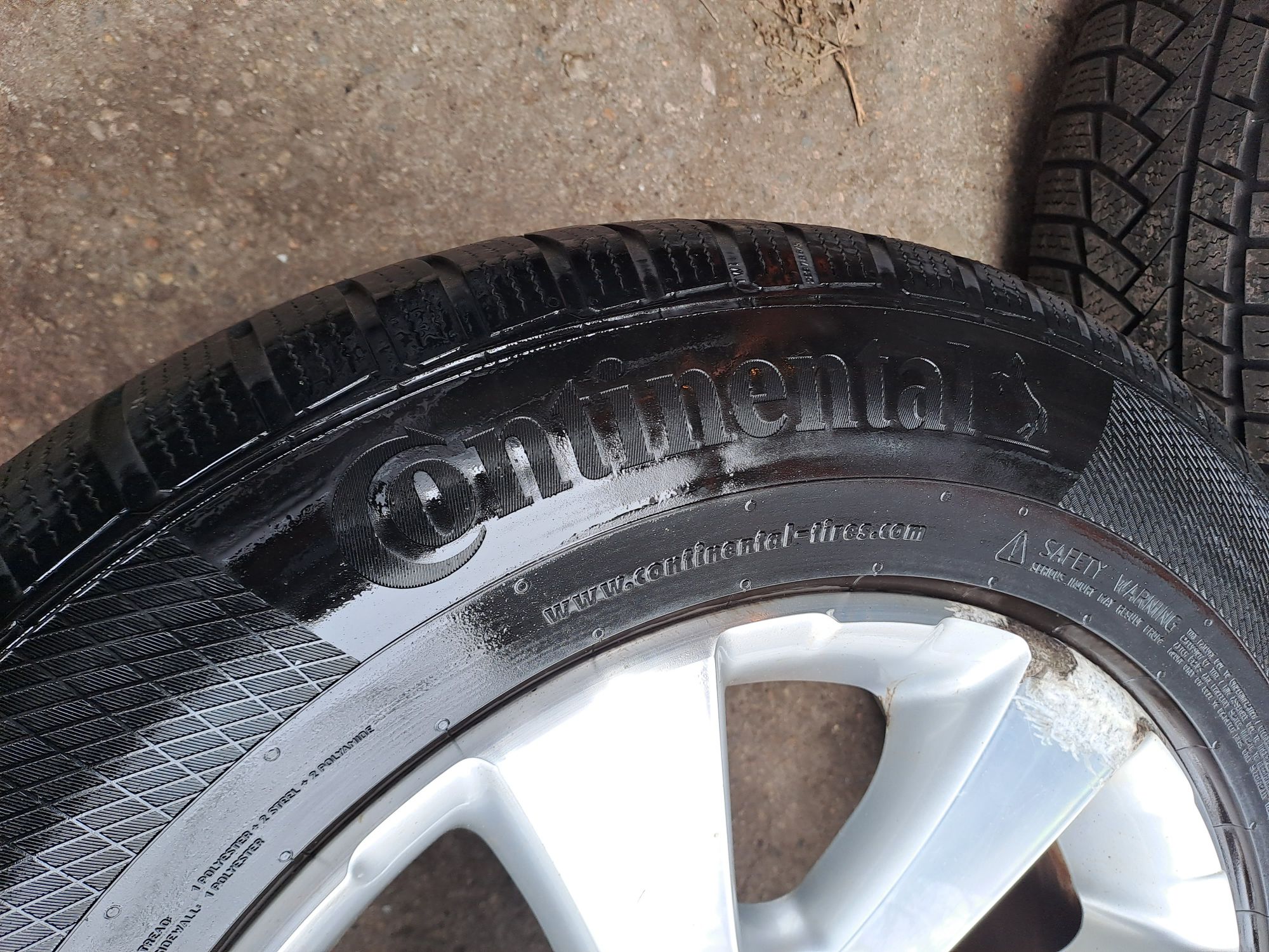 16" 5x112mm VW TIGUAN, 215/65/16 Continental, Фолксваген Тигуан