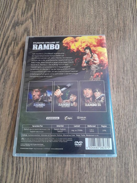 Rambo Trilogy Uncut DVD