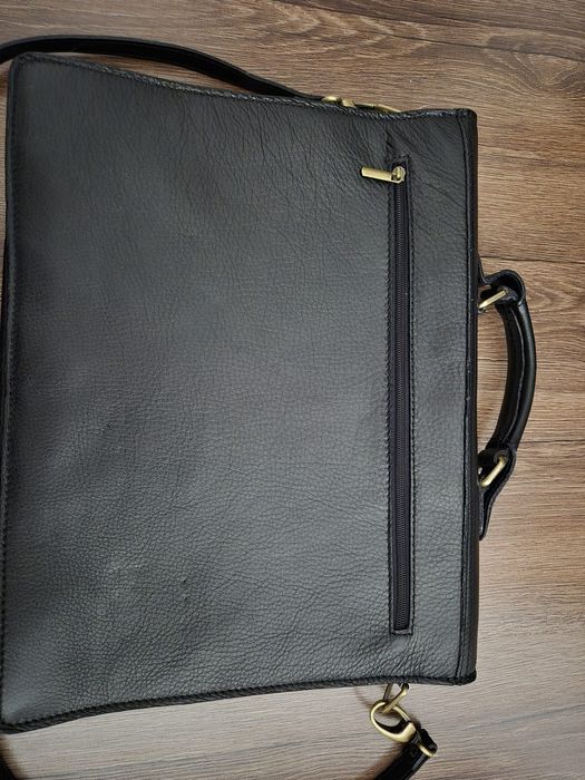 Geanta de umar de tip servieta-piele naturala (unisex)