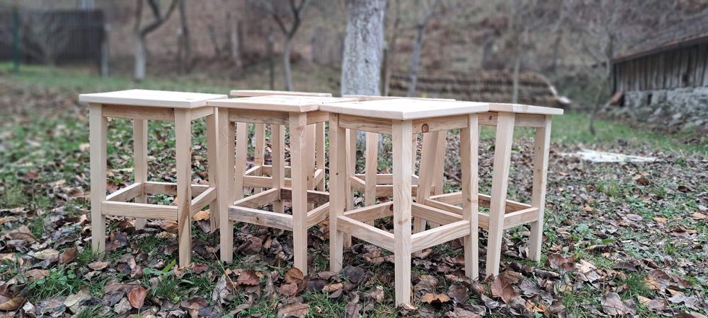 Scaune din lemn pentru bucatarie