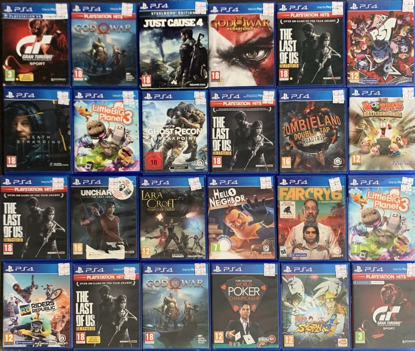 Playstation 4 Плейстейшън 4 games PS4, игри, 30 лв за брой!