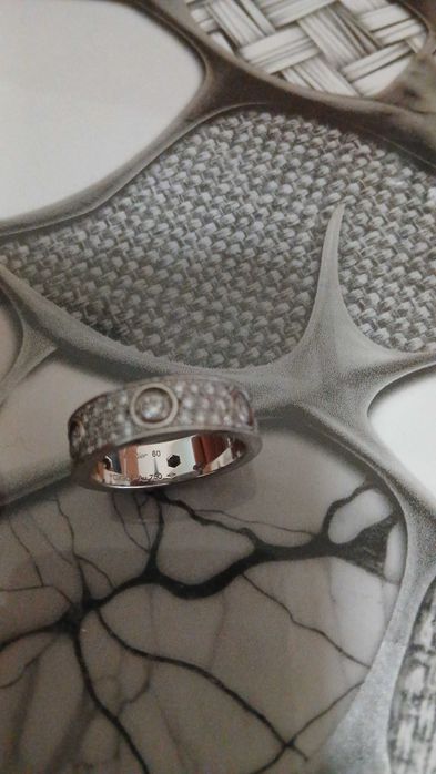 Пръстен  картиер със ДИАМАНТИ