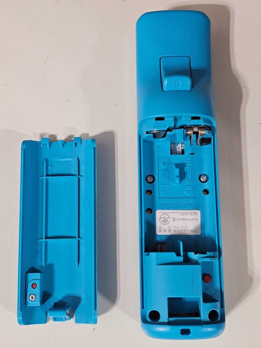 Colectie Controller Nintendo Wiimote Wii MotionPlus Inside Albastru