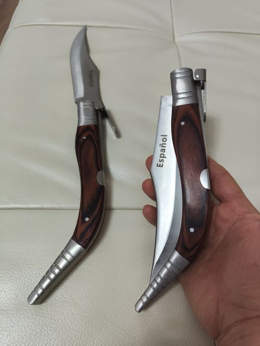 Cuțit Spaniol 38cm / maner lemn / Cuțit Crichet Spania