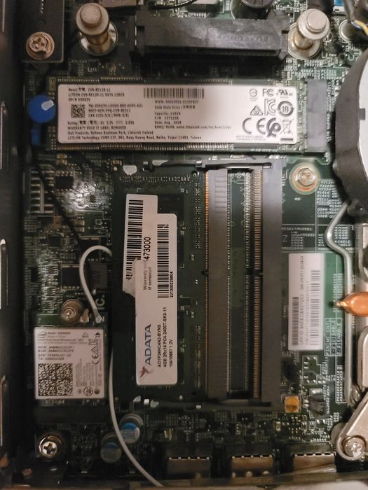 MiniPC Acer Veriton i3-6100T 4gb RAM 128GB M.2 WIFI