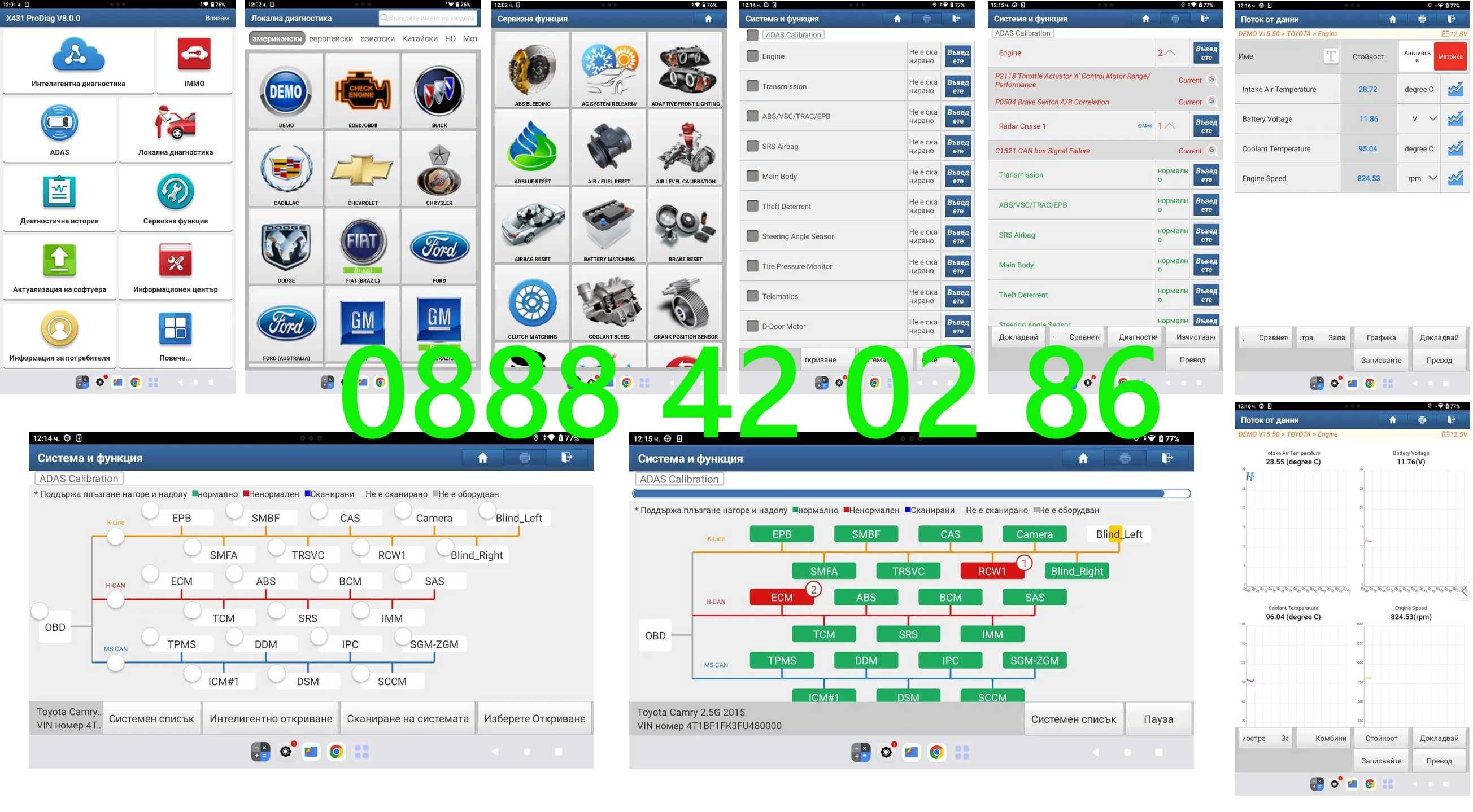 Launch Professional X431 PRO Mini