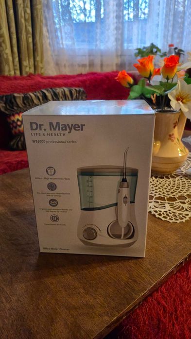 Зъбен душ Dr. Mayer WT6000, технологии One Touch и Multi Pulse