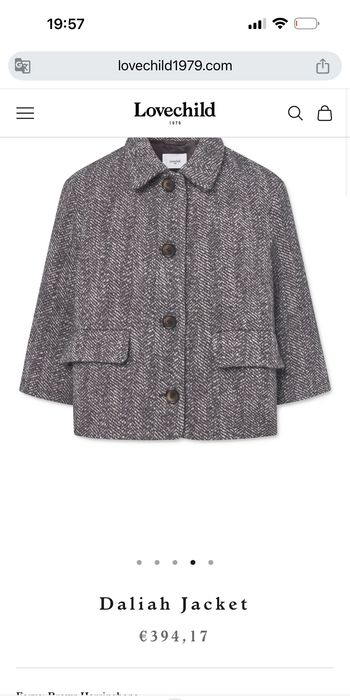 Сако/ Яке на датския бранд Lovechild 1979